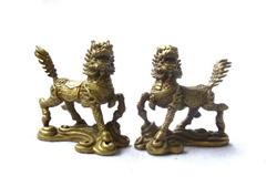 銅麒麟擺件價格