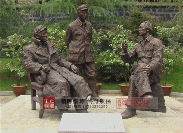 定做十大元帥銅像