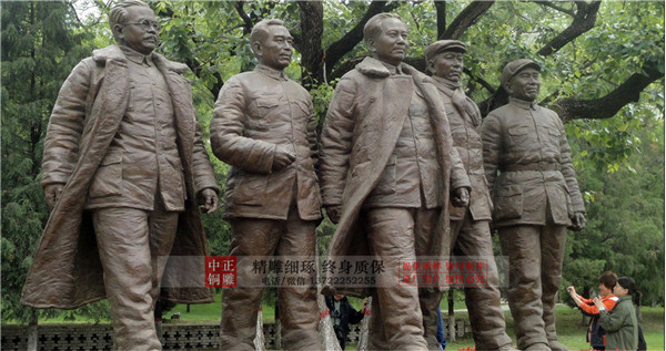 十大元帥銅雕塑