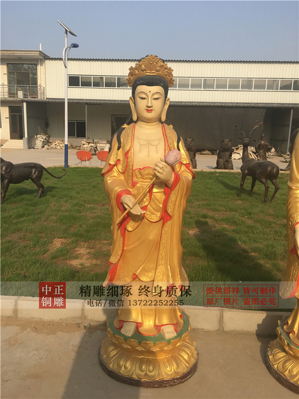 大型銅觀音菩薩雕塑