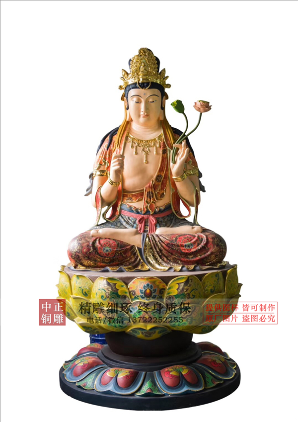坐式千手觀音雕塑