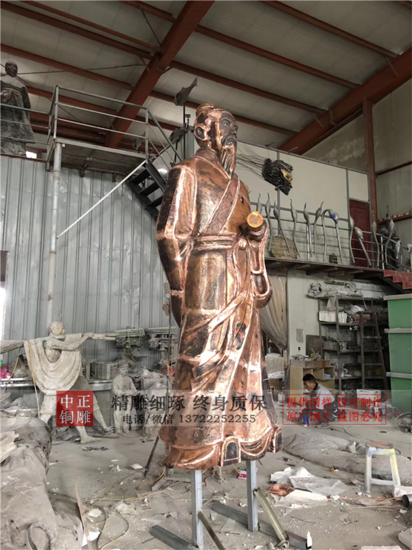 古代人物雕塑制作廠