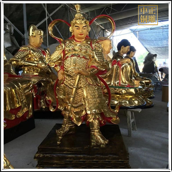 貼金韋陀佛像價格.jpg 貼金韋陀佛像價格.jpg