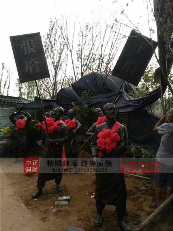 定做古代娶親銅像.jpg 定做古代娶親銅像.jpg