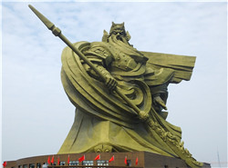 大型關(guān)公銅雕塑