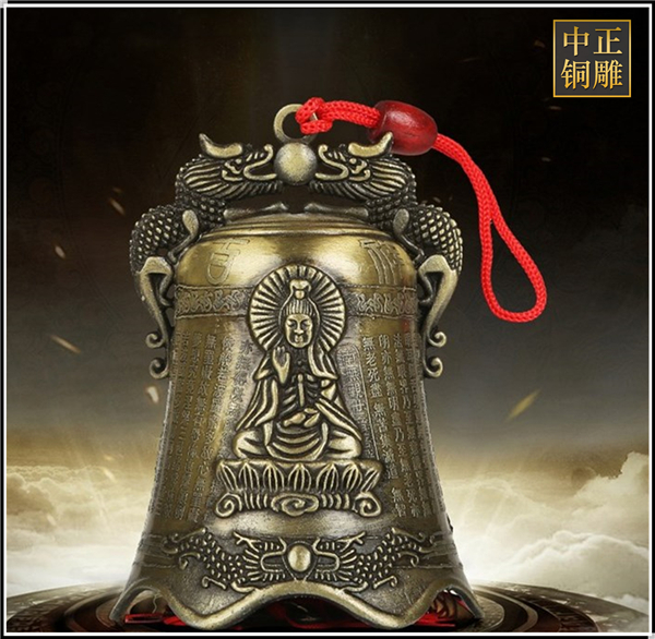 招財(cái)合金古銅鐘