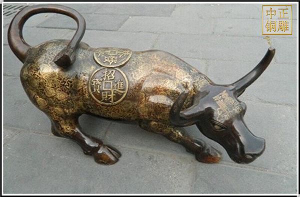 招財進寶銅牛