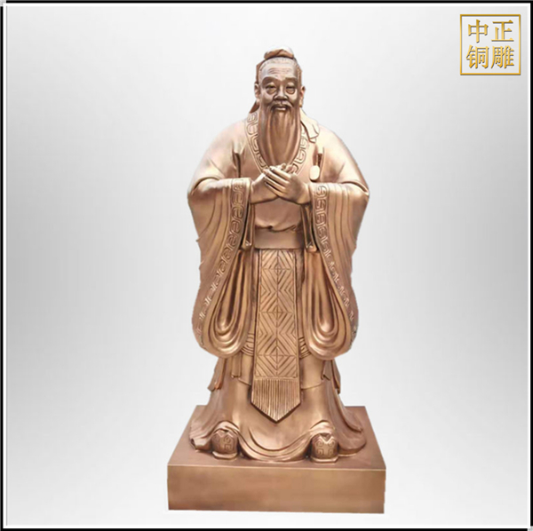 校園孔子雕塑鑄造