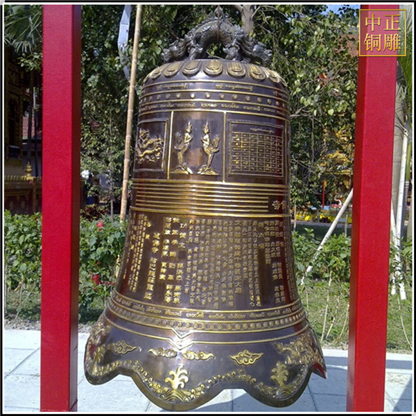 1.2米銅鐘鑄造