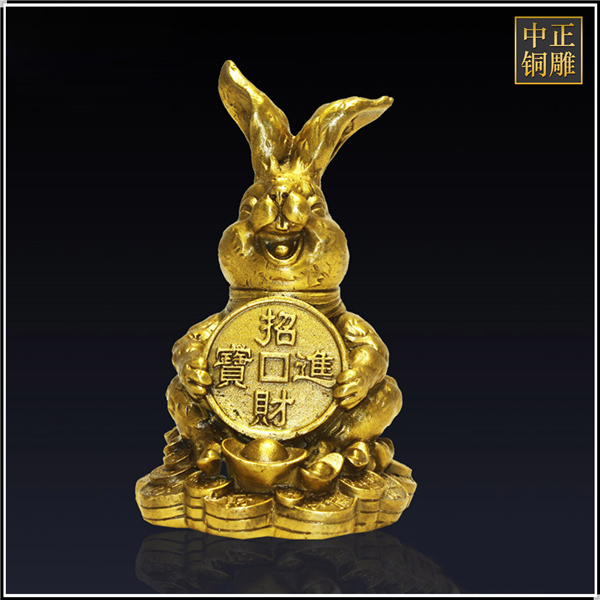 純銅鎏金兔子.jpg