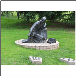 古代人物景觀公園擺件