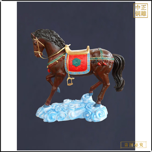 1米銅馬雕塑生產廠家