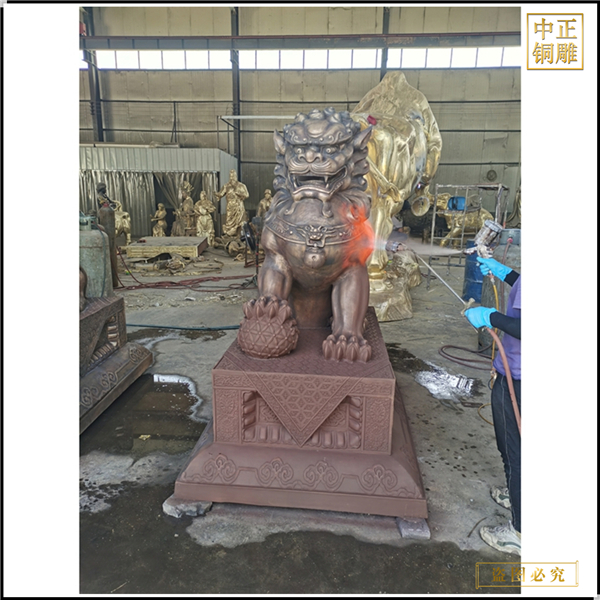 2米故宮銅獅子廠家