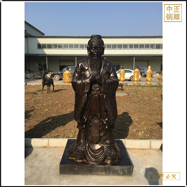 大型孔子雕像鑄造