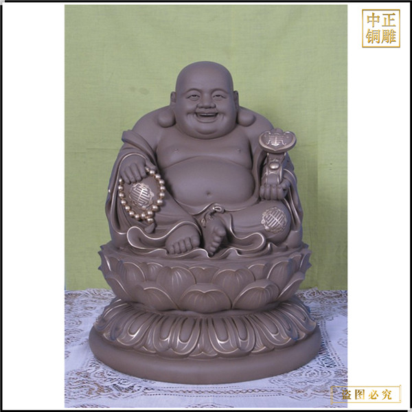 廠家直銷彌勒佛銅像