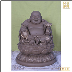 廠家直銷(xiāo)彌勒佛銅像