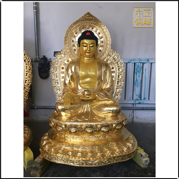 貼金三寶佛像廠家.jpg
