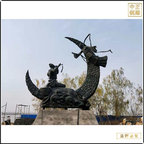 2室外牛郎織女廣場雕塑.jpg 2室外牛郎織女廣場雕塑.jpg