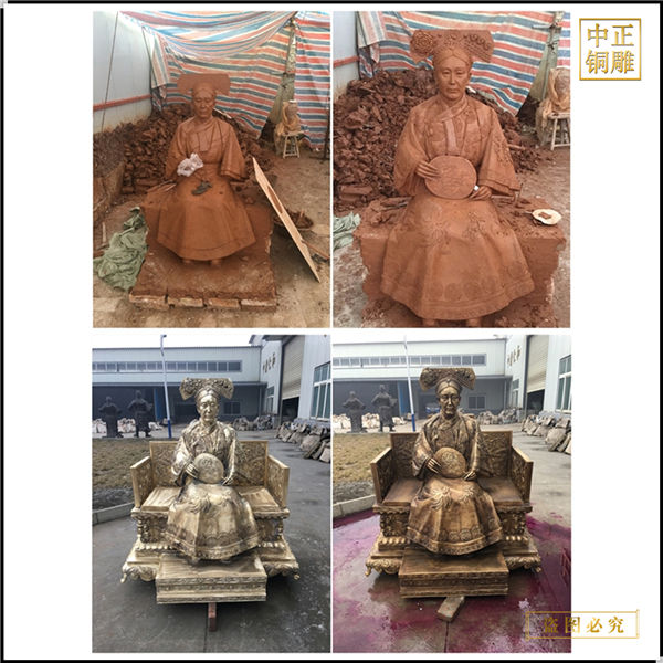純銅古代慈禧太后制作廠家