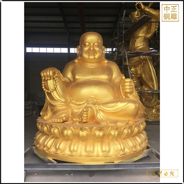 訂購彌勒菩薩銅佛像