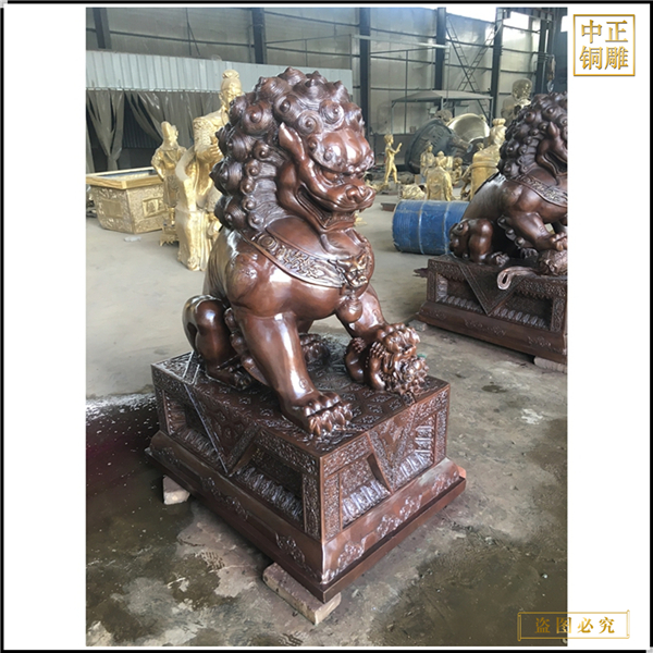 銅純獅子鑄造廠家