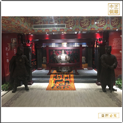 景區古代人物雕塑鑄造