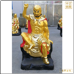 廠家批發(fā)1米十八羅漢銅佛像