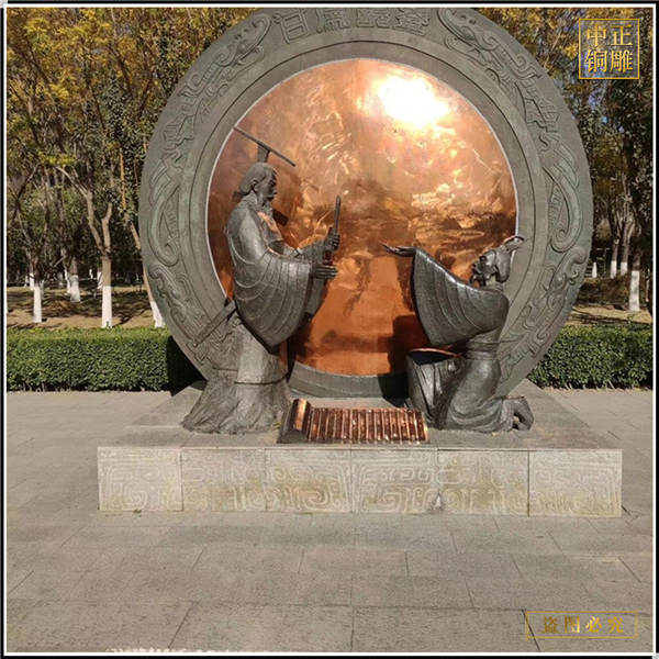 古代人物雕塑鑄造