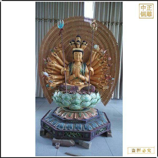 定制千手觀音菩薩銅像