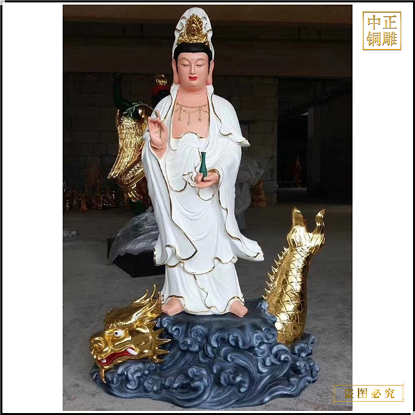 室內(nèi)大型觀音菩薩雕塑佛像