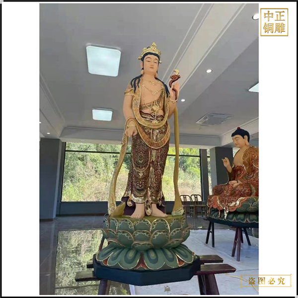 站像彩繪銅佛像加工