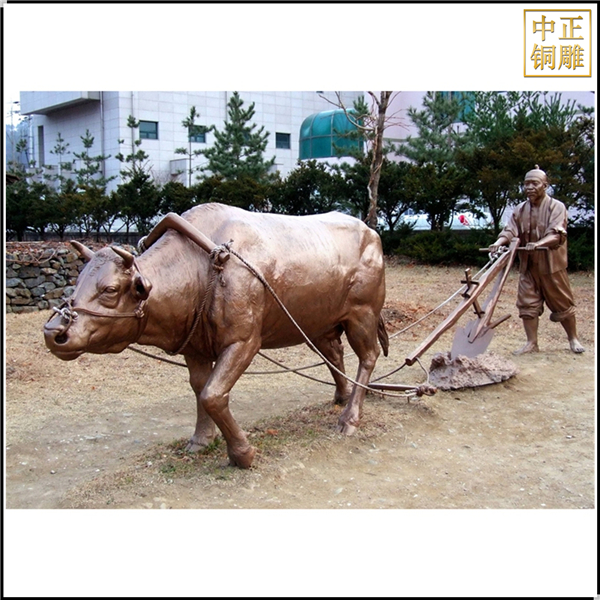 民間耕地民俗雕塑