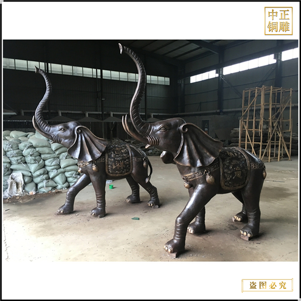 酒店別墅門口銅雕大象一對.jpg 酒店別墅門口銅雕大象一對.jpg