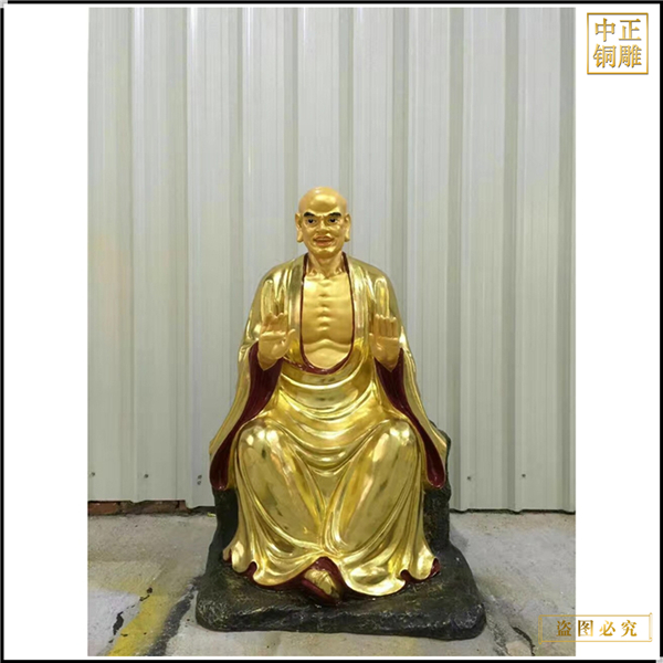 供應(yīng)銅十八羅漢銅佛像批發(fā)