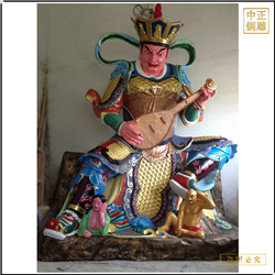 2米青銅四大天王佛像定制