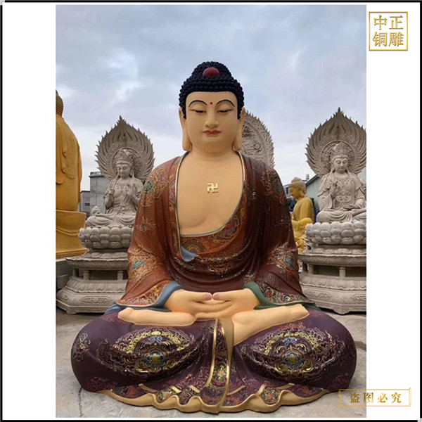 大型坐像釋迦牟尼佛銅像