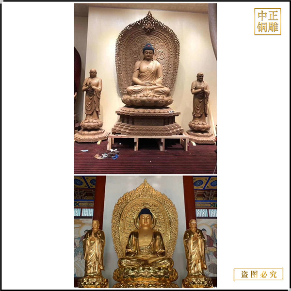 大型寺廟釋迦牟尼佛雕像