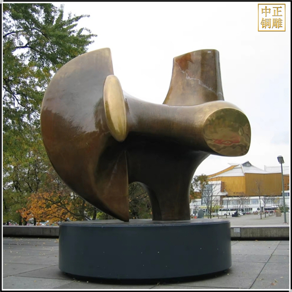 抽象廣場銅雕塑